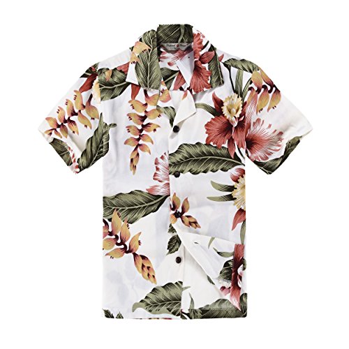 Boy Hawaiian Shirt or Cabana Set in Black Rafelsia