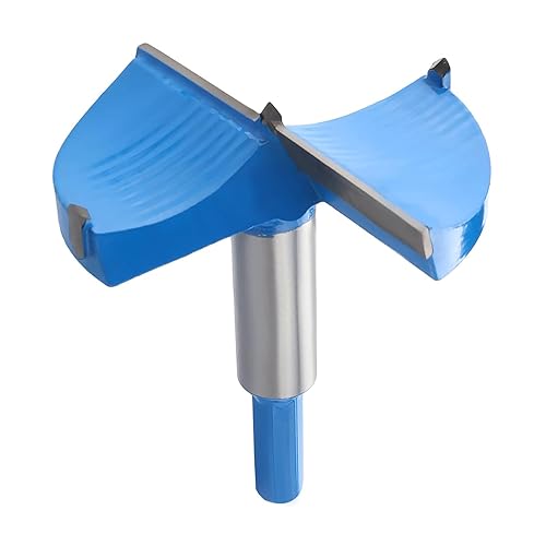 Hegebeck Forstner - Broca de taladro para carpintería de 3 pulgadas, brocas de perforación de madera de carburo con mango hexagonal de 25 pulgadas