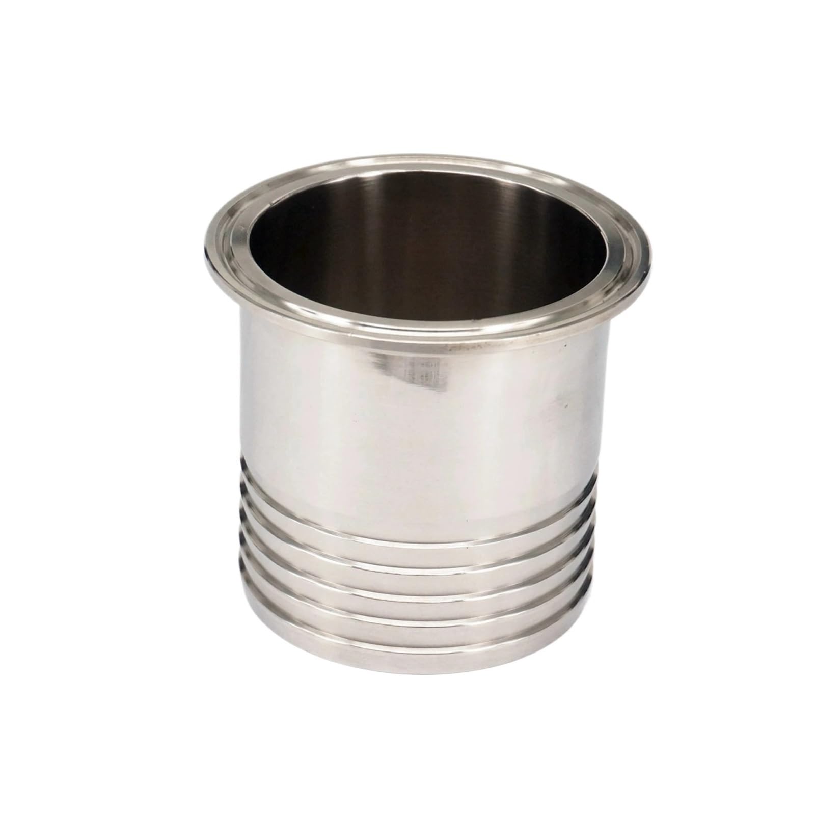 Fit Tube I/D 8mm Barbed 1.5" Tri Clamp 304 Stainless Steel Adapter Tube Fitting YZWRWRMKTB