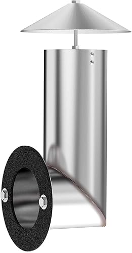 Stanbroil Pila de humo para parrilla de pellets, repuesto de chimenea de acero inoxidable para Camp Chef, Pit Boss, Traeger y otros ahumadores de