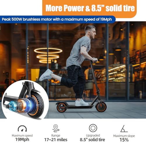 Electric Scooter for Adults,8.5/10inch Solid