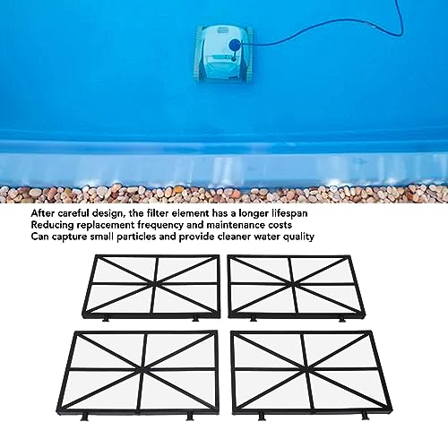 GLOGLOW 4Pcs 9991433 R4 Spring Filter Cartridges for M500 M200 M400 Robotic Pool Cleaner Efficient Ultrafine Filtration