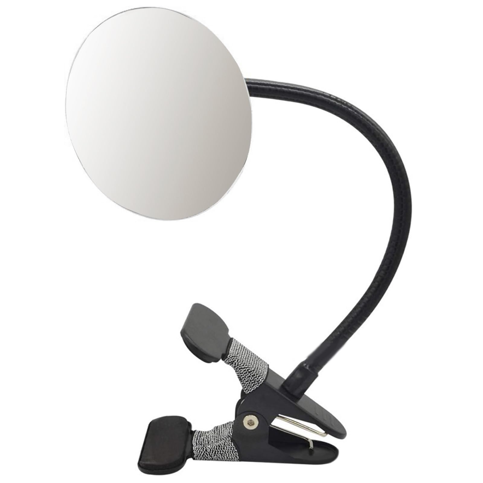 Zwwaazhf Circular Clip On Mirrored For Enhances Desk Or Cubicles Rear View Visibility Personally Flexible Mirrored Personally