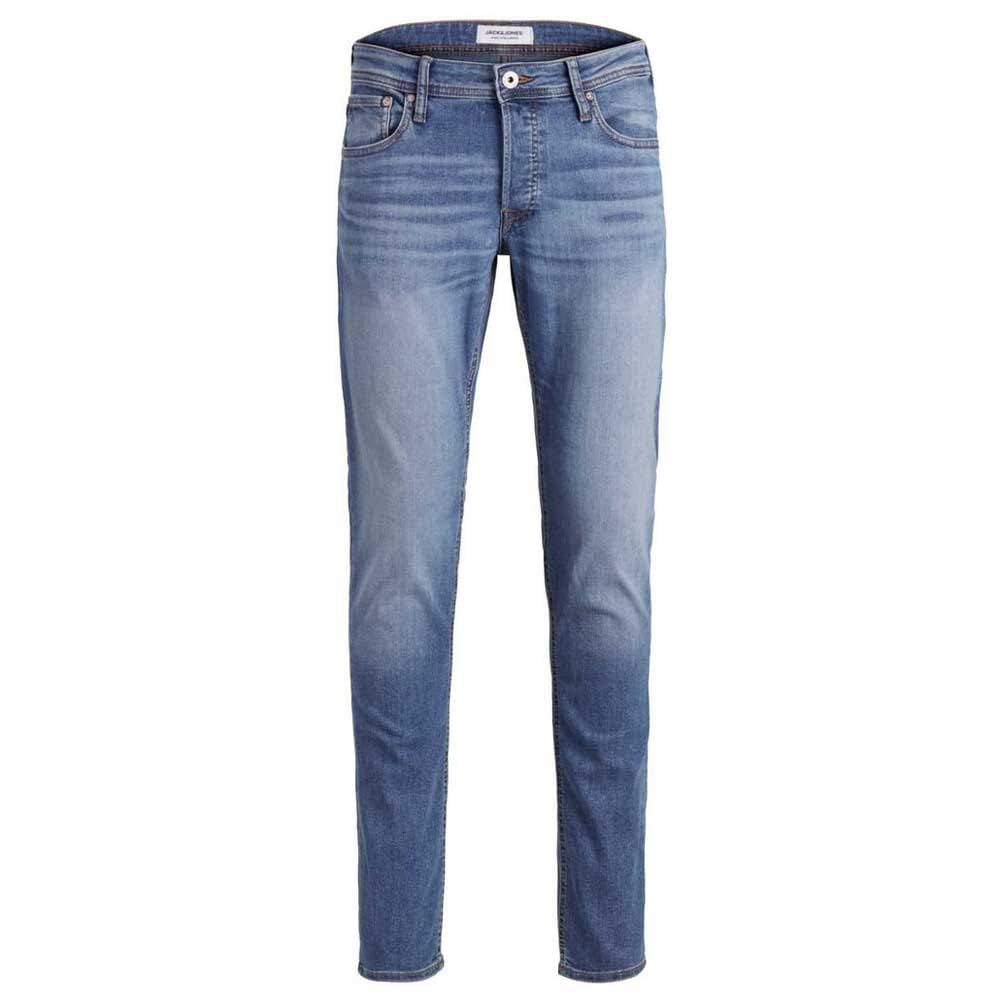 JACK & JONES Herren Jjiglenn Jjoriginal Am 815 Noos Jeans, Blue Denim, 32W / 34L EU