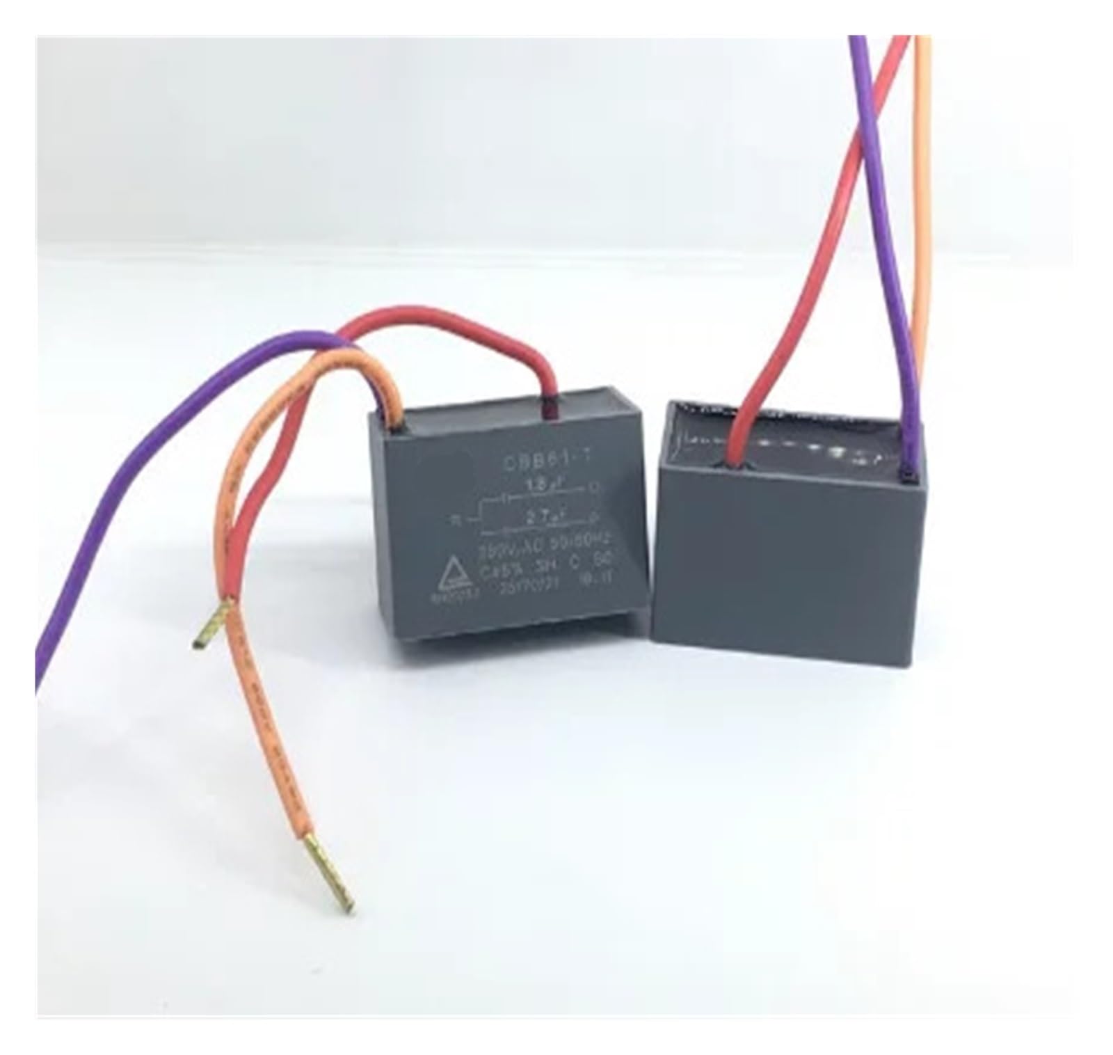 ICXLPMC CBB61 280V 1.6/2.3UF 3wires capacitor