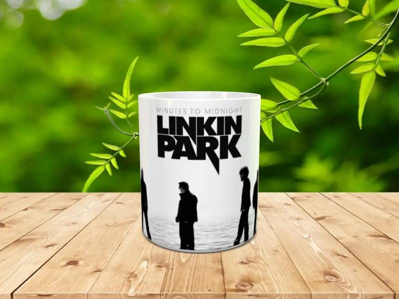 Genérico Taza personalizada para amantes del rock. Linkin Park, Ideal para regalar a todo buen seguidor de la música alternativa y el rock.
