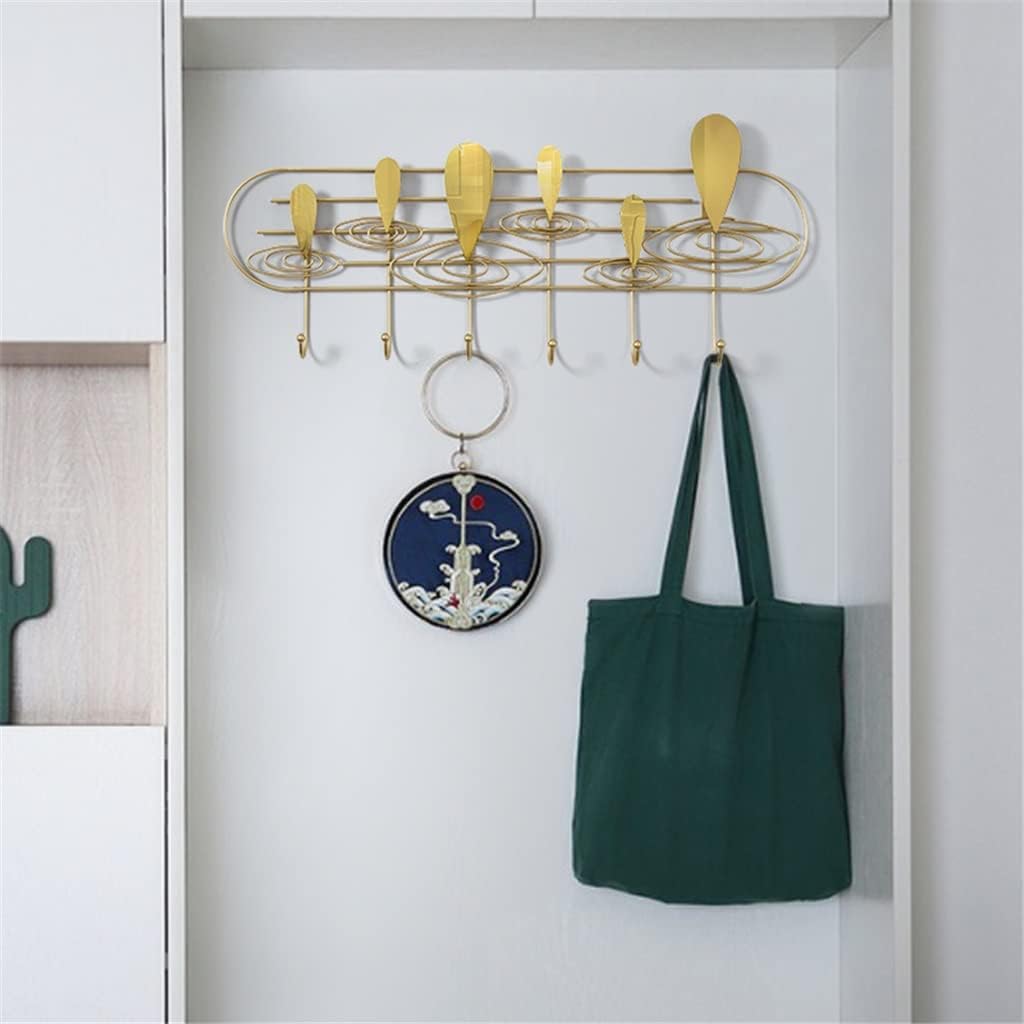 Creative Wrought Iron Hook Entrance Hallway Coat Raindrop Hanger Decoration Key