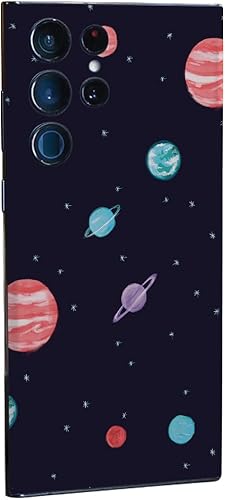 Miniatura 1 de MightySkins Skin compatible con Samsung Galaxy S22 Ultra - Bright Night Sky | Funda protectora de vinilo duradera y única, fácil de aplicar, quitar