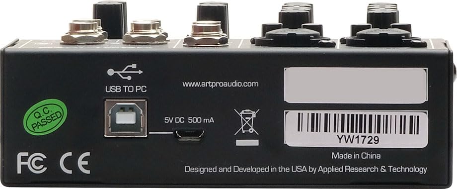 Amazon | ART エー・アール・ティー 4チャンネルUSBミキサー USB MIX 4