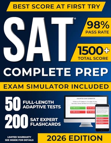 Digital SAT Test Prep: The Most Complete Study Guide Including