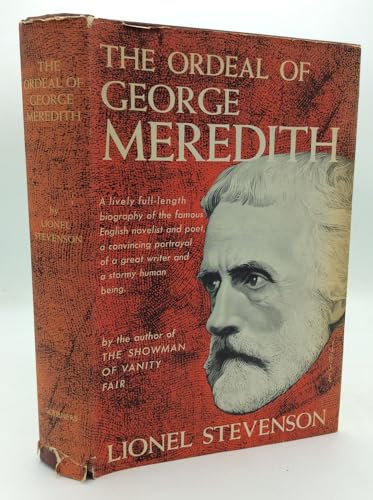 The Ordeal of George Meredith [Unknown] B002ERP0ZW Book Cover