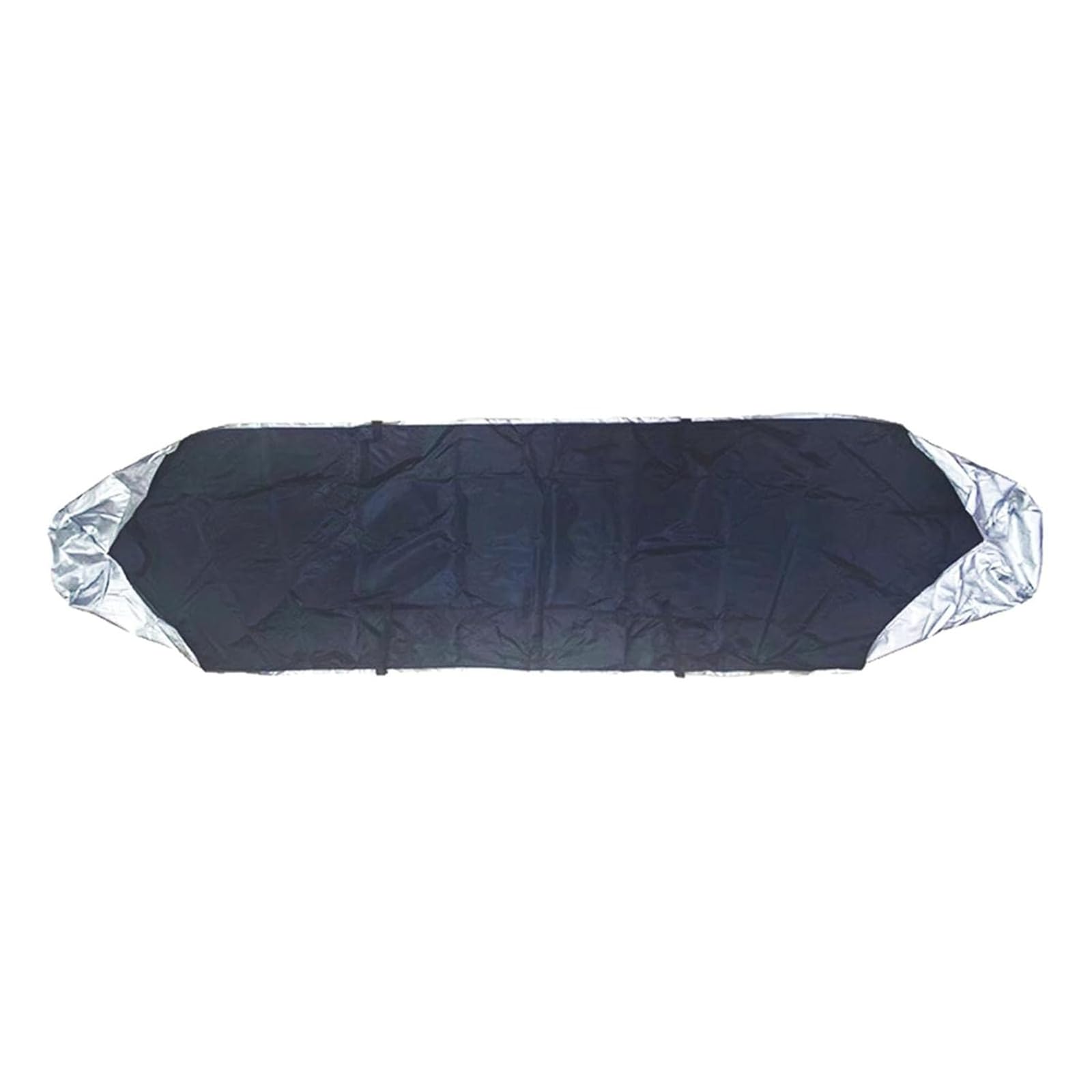 Toldo impermeable 420D Oxford para toldos retráctiles y toldos de patio, cubierta protectora plateada (plata, 4,5 m)