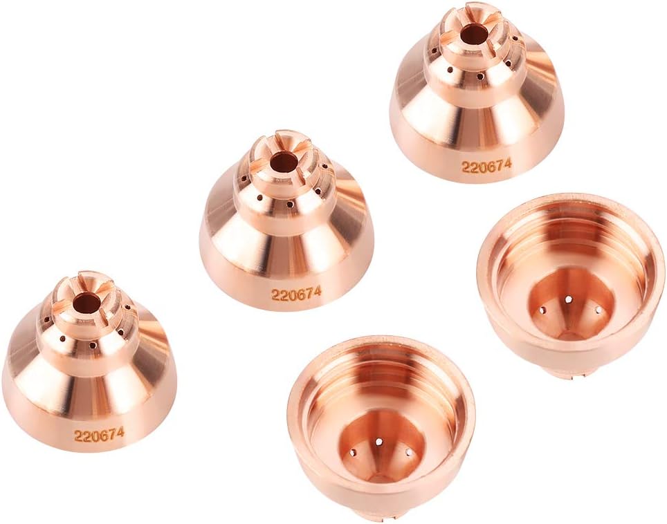 Exсluѕіvе Dіѕсоunt 🔥 ZJchao Plasma Shield Caps, 5pcs Plasma Shield Cup Cap for MAX45 Cutting Torch Consumables 220674 Grеаtеѕt Prоduсt ZJchao Plasma Shield Caps, 5pcs Plasma Shield Cup Cap for MAX45 Cutting Torch Consumables 220674