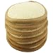 6 pcs/set 4"×4" Natural Exfoliating Face Pad Loofah Sponge Facial Brush - Shower Scrubber - Body Bath Spa For Men & Women , Renewable Resource (Front 100% Loofah + Back 100% Cotton Terry) Pack of 6