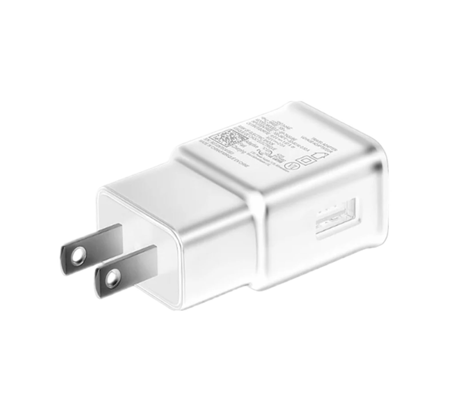 Bloc de charge murale rapide US blanc pack de 10 adaptateurs secteur pour voyage et domicile
