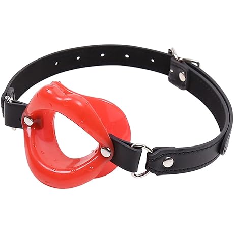 Immerse Yourself in Kinky Bondage: Open Mouth Gag with Ball Plug and Adjustable Strap
