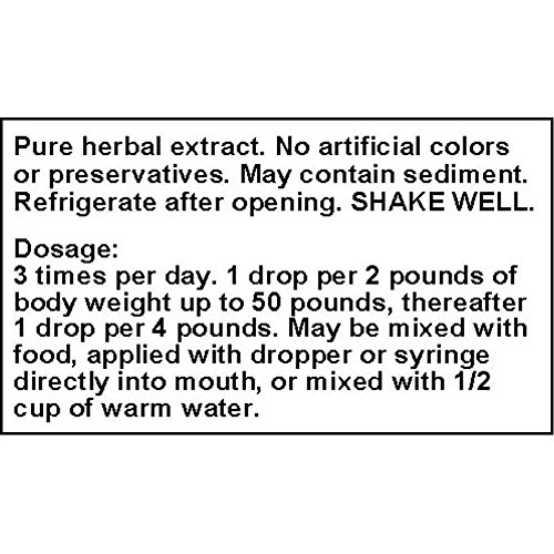 Only Natural Pet Bronchial Wellness Herbal Liquid Formula - Cough Suppressant, Respiratory And Immune System Booster For Dogs & Cats 2 Fl Oz Dropper Bottle #TOP2