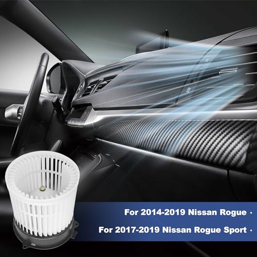 Image of PartsFlow HVAC Blower Motor with Fan Compatible With 2014-2019 Nissan Rogue (Sport) 2.5L /2.0L 27226-4BU0A 700323