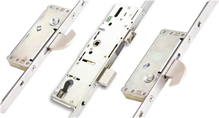 2 Hook Invincible Cylinder Multi Point Door Lock – High Security uPVC, Timber & Composite Door Locking System – Durable, Smooth & Reliable Operation (45mm - Option 2)