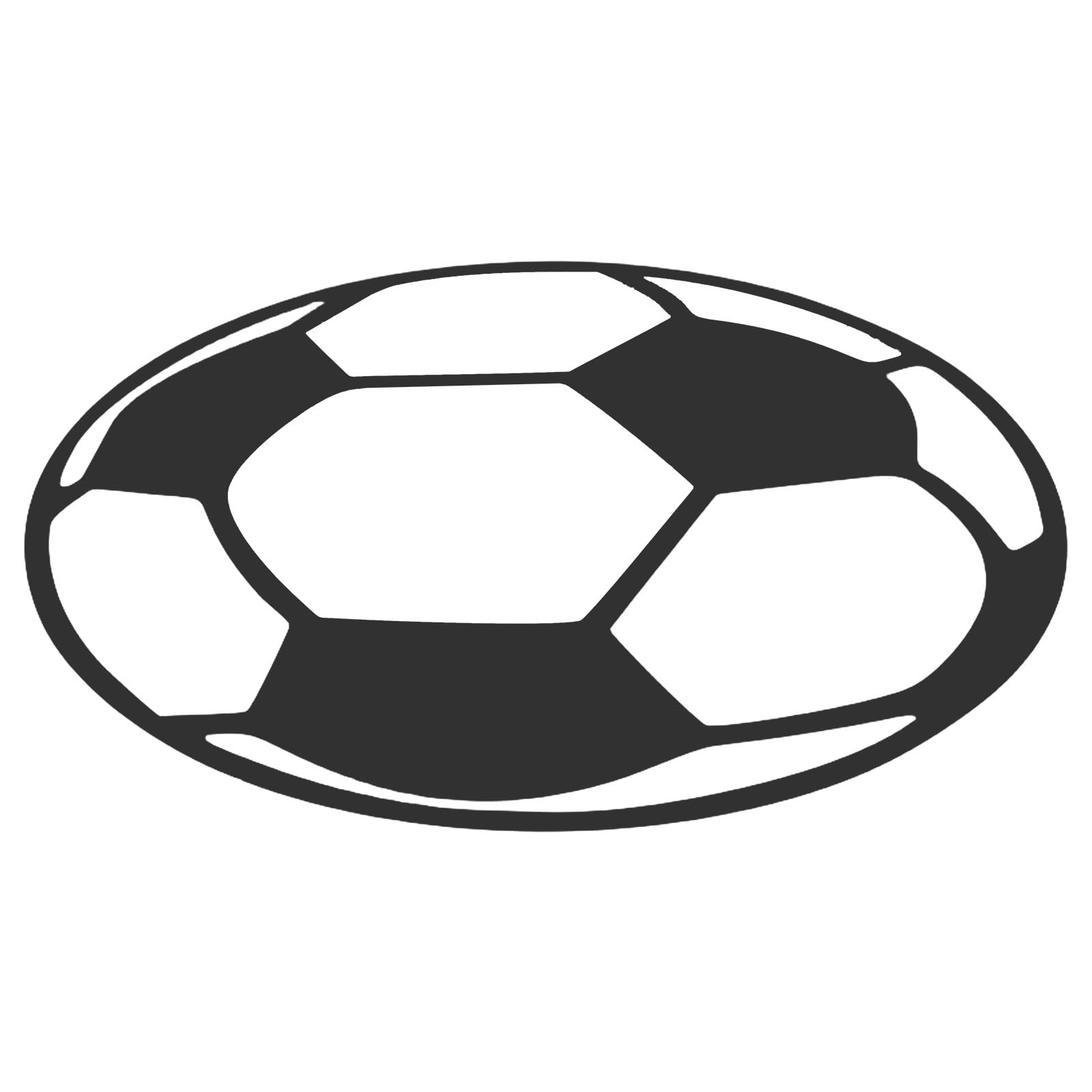 Pegatinas de Pared de Fútbol Autoadhesivas en Acrílico para Decoración de Habitación Infantil y Dormitorio, Fácil Aplicación, Diseño Vibrante y Dinámico para Niños