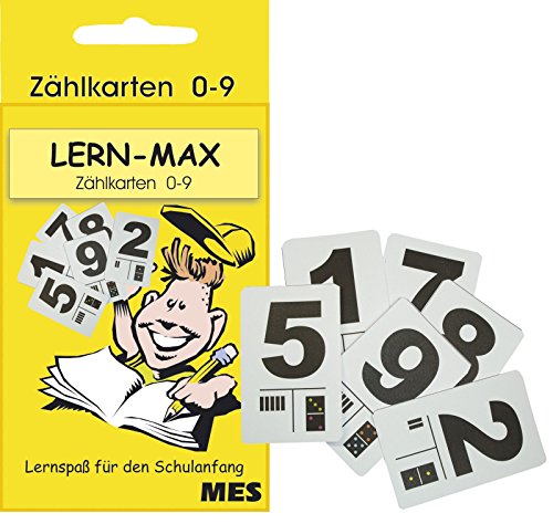 Preisvergleich Produktbild SEEHAUS 1991 Lernfix Zählkarten 0-9 in Schachtel