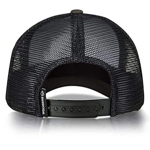 Image of Wolverine Trucker Hat | Mesh Back | Snapback | Adjustable | Rugged | Durable | Workwear
