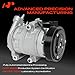 A-Premium Air Conditioner AC Compressor with Clutch Compatible with Ford Escape 3.0L 2008-2012 & Mazda Tribute 3.0L 2008-2011 & Mercury Mariner 3.0L 2007-2011
