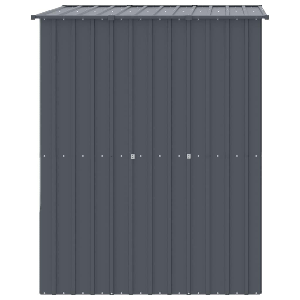 Gabbia Cani Tetto Antracite 165x153x181cm Acciaio Zincato, Box per Cani da Esterno, Gabbia per Cani, Box per Cani, Recinto per Cani