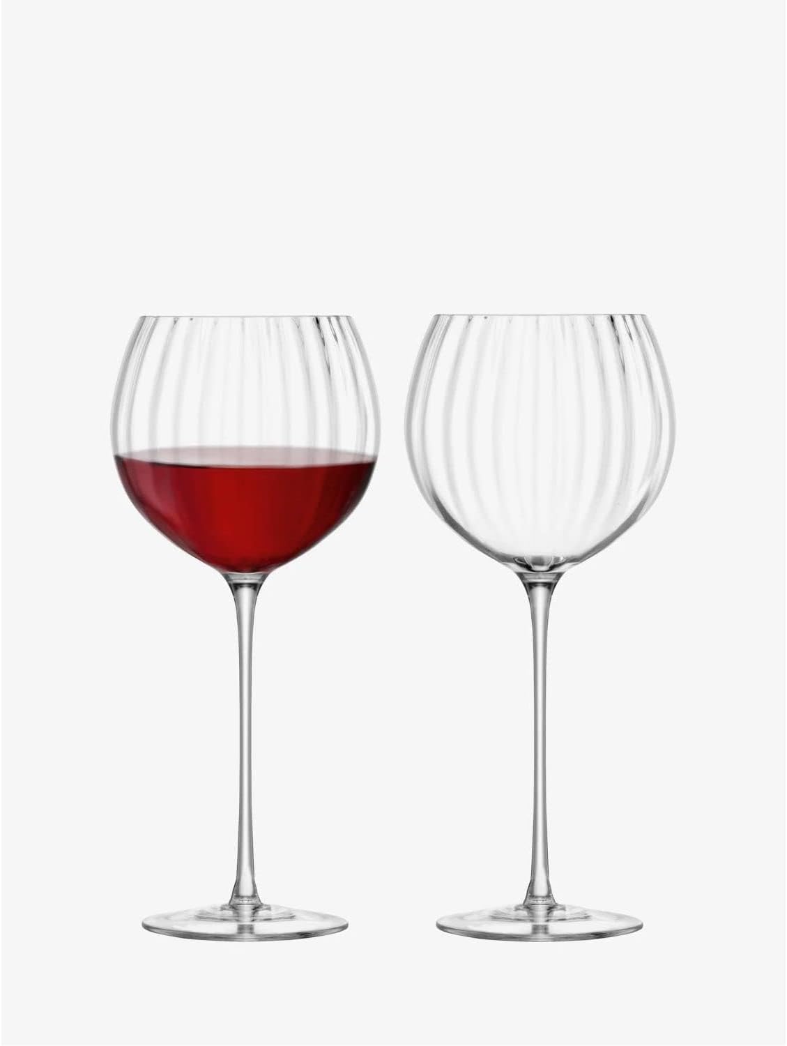 LSA Aurelia Balloon Glass 570ml Clear Optic Set of Two