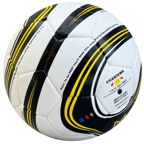 Perfect Soccer Inflatable Soccer Ball Size 5 For Adults & Kids #TOP1
