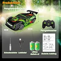 Ferngesteuertes Auto ab 3 4 5 6 7 Jahre, Dinosaurier Spielzeug mit Licht – Ansicht 5