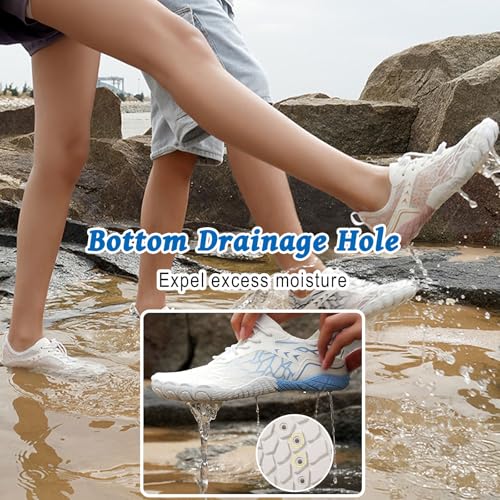 Image of Hike Barefoot Shoes for Women Men, Pro Barefoot Shoe with Wide Toe Box for Hiking, Walking, Swimming, Non-Slip Breathable Lightweight Water Shoes Unisex