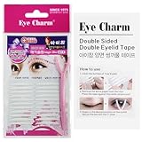 Korean Eye Charm Double Eyelid Tape Hooded Eye Lift – Droopy Eyelid Lifter Eye Lid Strips for Hooded Eyes (Double Sided 3mm 176p)