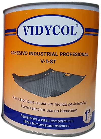 KIT PARA TAPIZAR TECHO DE COCHE COLOR GRIS CLARO (03)- 2 M. TELA + 2 BOTES DE PEGEMENTO ALTA TEMPERATURA ESPECIAL AUTOMOCION