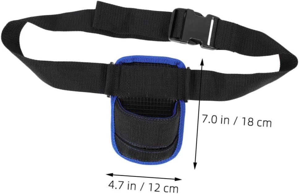 2pcs Fishing Waist Belt Rod Holder Adjustable Oxford Cloth Rod Carrier Strap for Boat and Outdoor Fishing Accessories