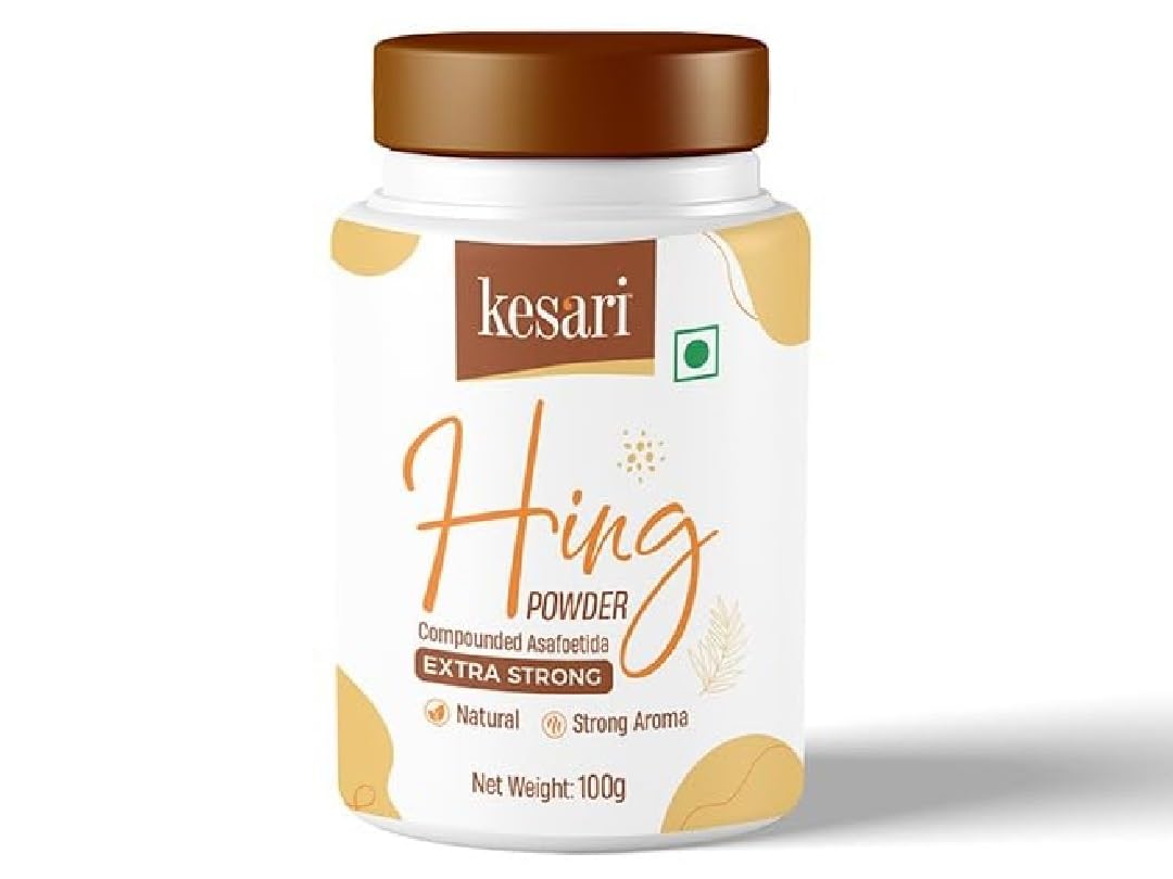 Kesari Brand Hing Asafoetida Powder | Compoundended Hing Powder | Bandani Hing Asafoetida with Strong Aroma & Strong Flavour | Antioxidants Rich (100 gms) (B0CZ5GZQHF) Amazon Price History, Amazon Price Tracker