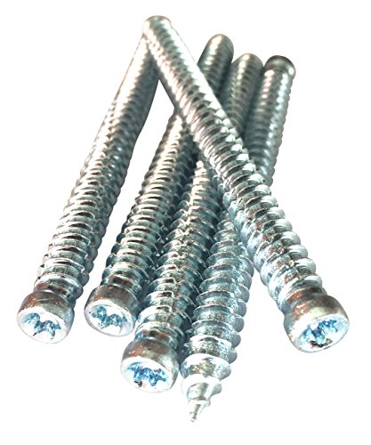 Preisvergleich Produktbild Fensterrahmenschrauben Fensterschrauben ZYLINDERKOPF, 7,5mm x Länge und Menge wählbar (132mm, 30 St.)