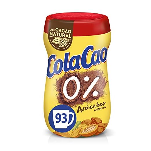 ColaCao 0% azúcares añadidos: con cacao natural - Envase de 700 gramos