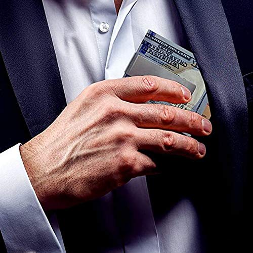 Yarlung 12 Pack Stainless Steel Money Clip, Slim Cash Wallet, Credit Card Holder, Front Pocket Minimalist Wallet