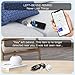 Air Tags-2 Pack Item Finders Work for Apple Find My (iOS Only) APP Tracker Tags for Kids,Keys, Luggage, Backpack, etc, White+White(Not for Android)