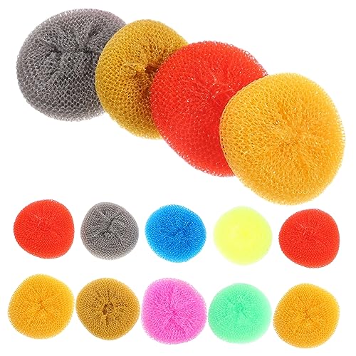 GARVALON Efficient Cleaning Pot Scrubbers Dishwasher Balls for Dish Washing Kitchen Scrub Pads Scrub for Cleaning Kitchen Brush