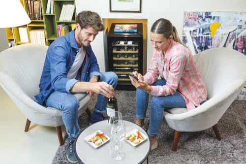 Candy CWCEL 210/NF Cantinetta termoelettrica Libera installazione Nero 21 bottiglia/bottiglie - 7