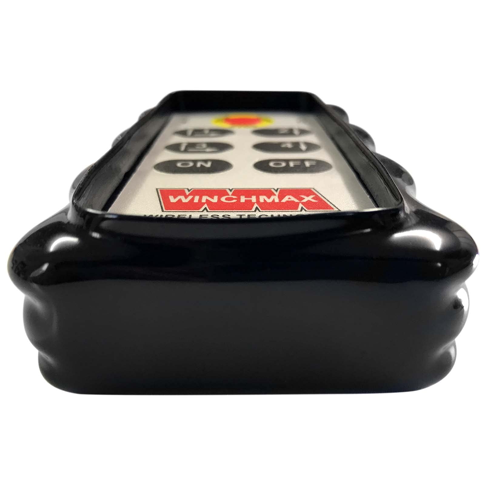 WINCHMAX Controles remotos de cabrestante de Cuatro Canales de Doble Voltaje de 12 V/24 V, inalámbricos. Auriculares de Goma Resistente Exo-Case de Alta Resistencia. Rango de Funcionamiento