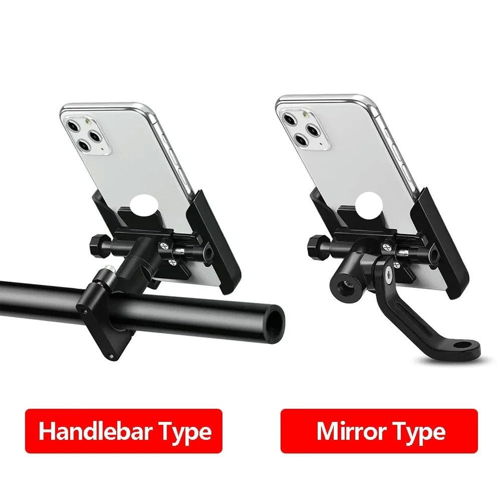 Porta Cellulare Moto Porta Telefono Manubrio Moto e Bici Ruotabile a 360 Supporto Telefono Staccabile per Benelli TRK 251 502 552 702 502X TRK552 TKR552 TRK502 - -