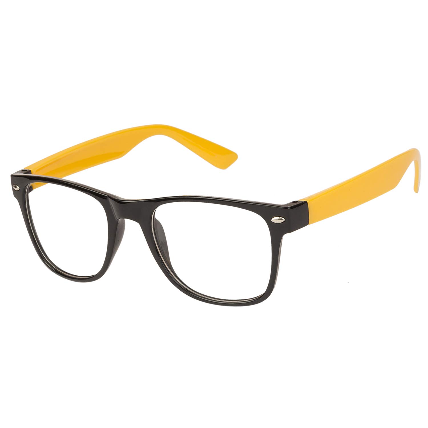 Flynn Wayfarer Yellow-Transparent UV Protection Sunglasses For Men & Women |MA-980-S8|-image-48