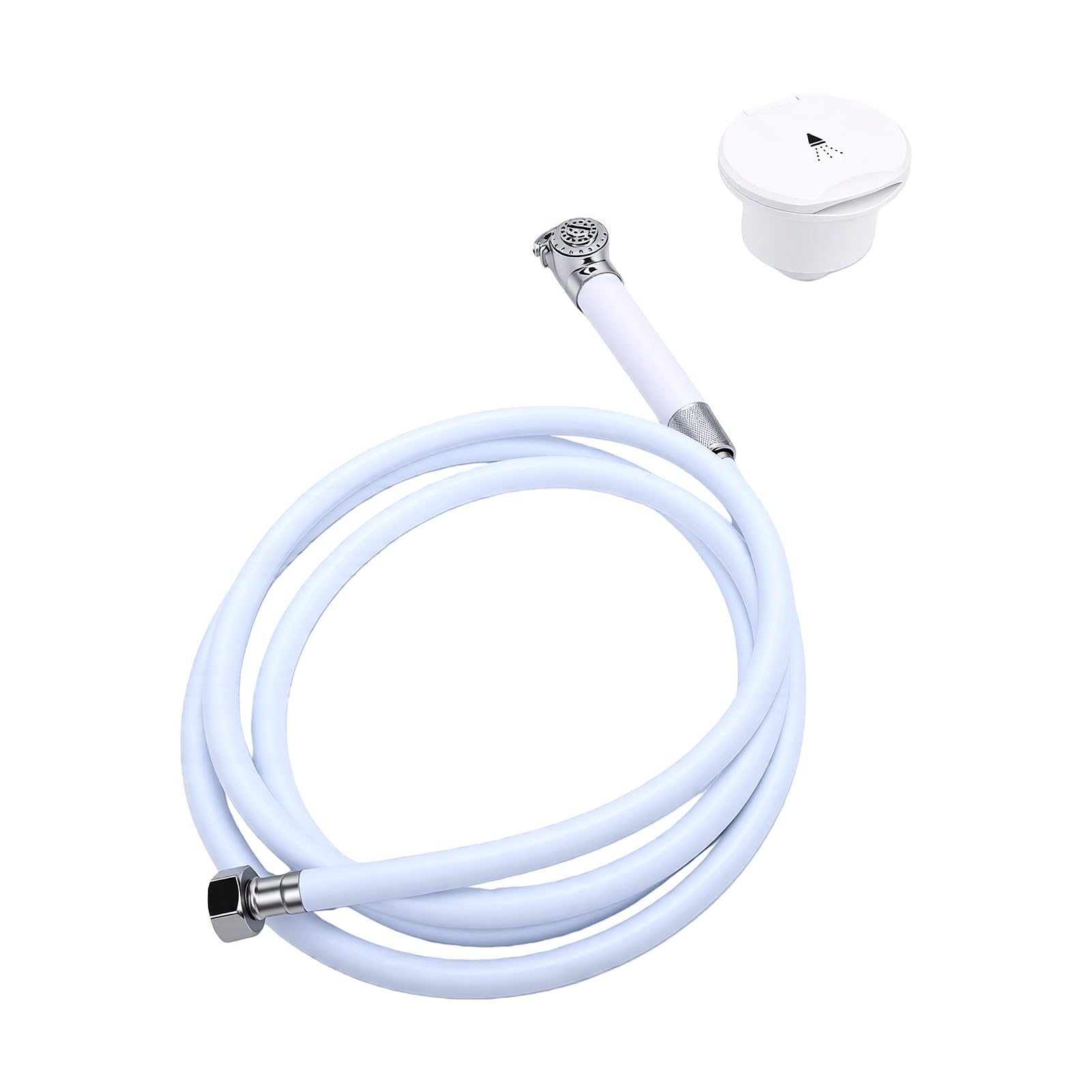 Haofy Cabezal de Ducha Empotrado para Barco, Rociador de Mano a Presión de Acero Inoxidable for Barco