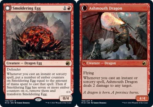 Huevo Ardiente // Dragón De Bocaceniza / Smoldering Egg