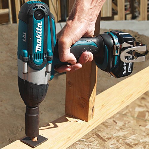 Makita Xwt04Tx 18V Lxt Lithium-Ion Cordless 1/2" Sq. Drive Impact Wrench Kit (5.0Ah), #TOP5