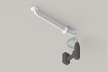 HEALTHCRAFT e2 32 Ceiling Mount Trapeze, Bed Transfer Support Bar