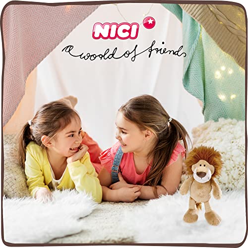 Miniatura 6 de Nici Peluche 48390 De 25 Cm Para Niñas, Niños Y Bebés, Peluche De León Esponjoso Para Jugar, Coleccionar Y Abrazar, Acogedor Peluche, Color Beige